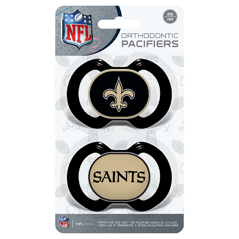 New Orleans Saints - Pacifier 2-Pack Image