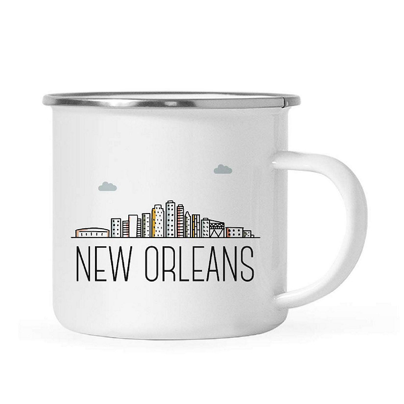 New Orleans Skyline 11oz Camp Mug Image