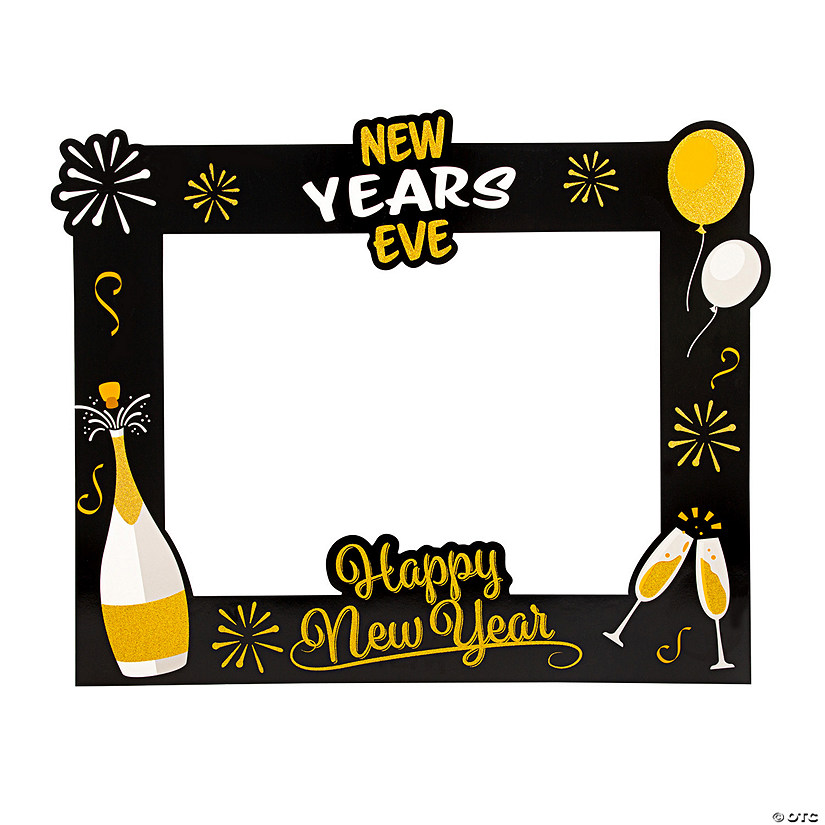 New Year's Eve Picture Frame Cutout | Oriental Trading