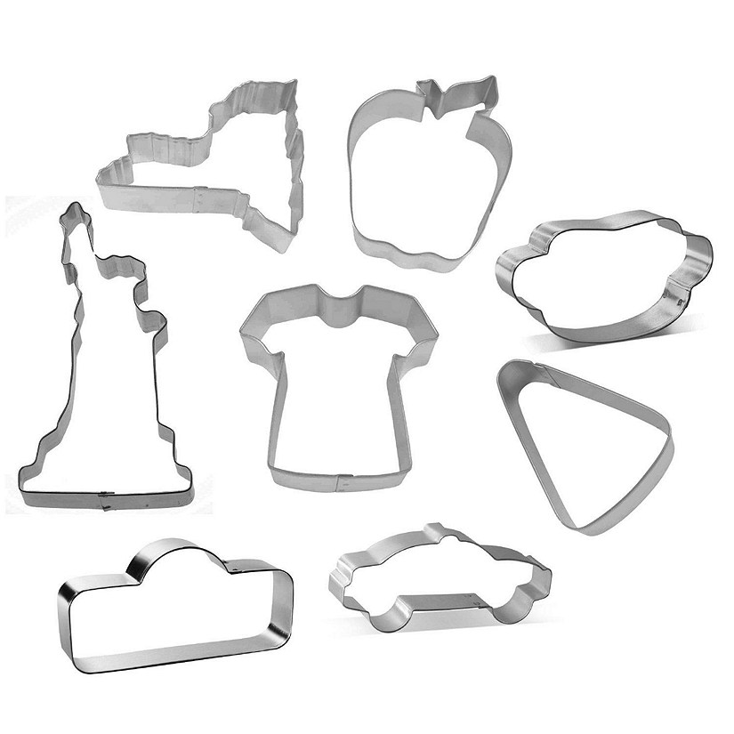 New York 8 Piece Cookie Cutter Set Image