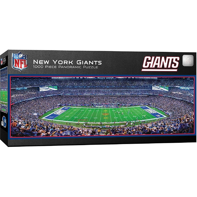 New York Giants - 1000 Piece Panoramic Jigsaw Puzzle Image