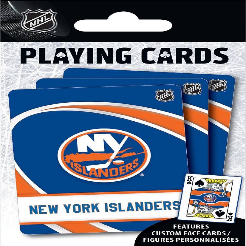 New York Islanders Playing Cards - 54 Card Deck Image