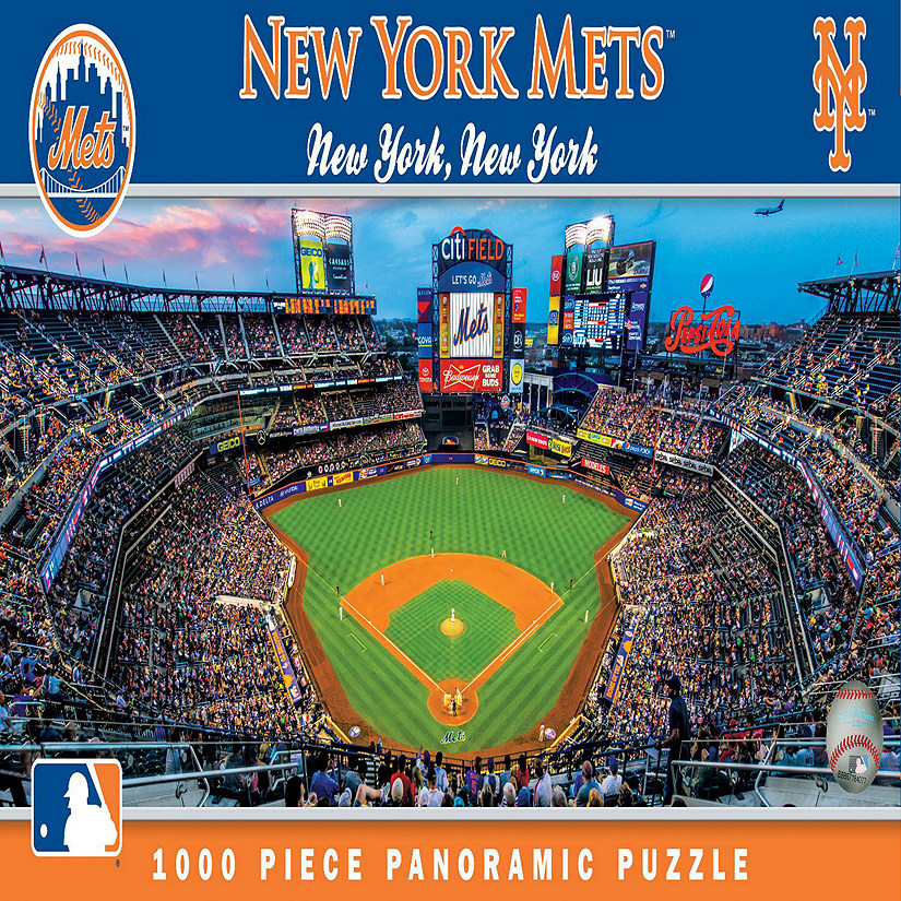 New York Mets - 1000 Piece Panoramic Jigsaw Puzzle Image