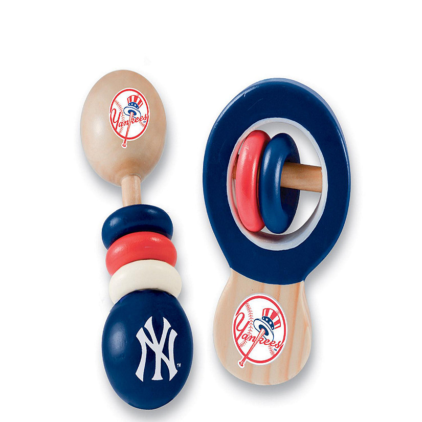 New York Yankees - Baby Rattles 2-Pack Image