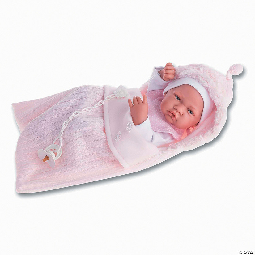 Newborn Girl Baby Doll with Sleeping Bag Image