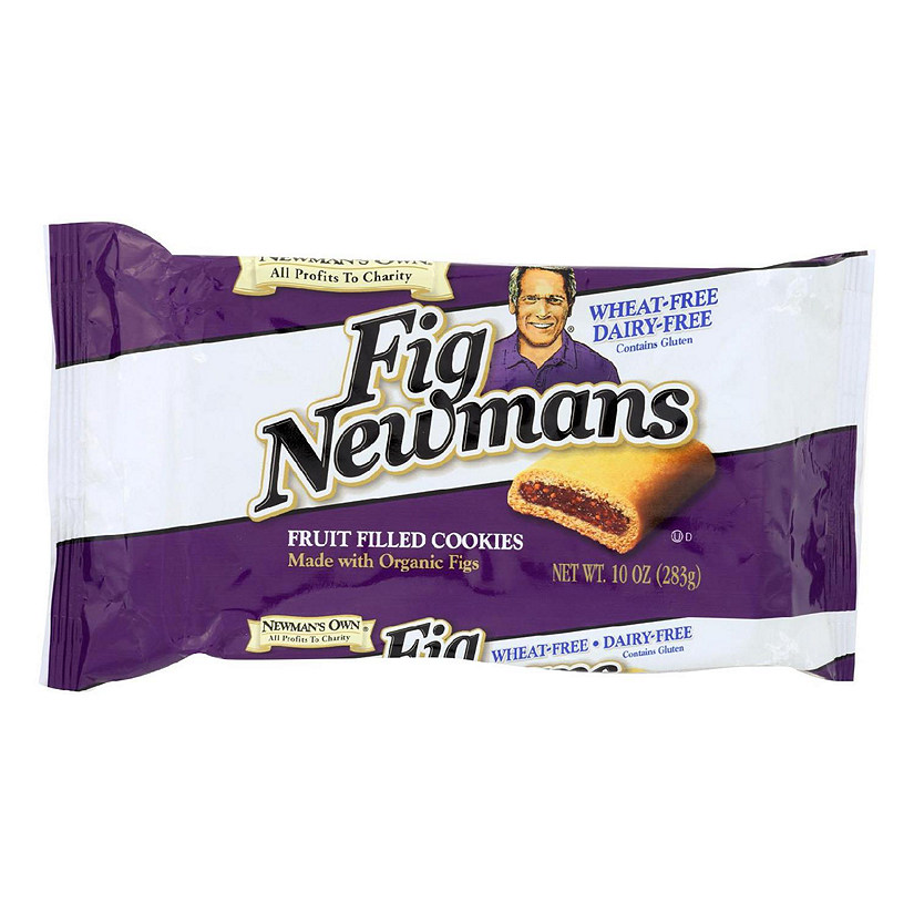 Newman's Own Organics Fig Newman's Wheat Free Dairy Free 10 oz Pack of 6 Image