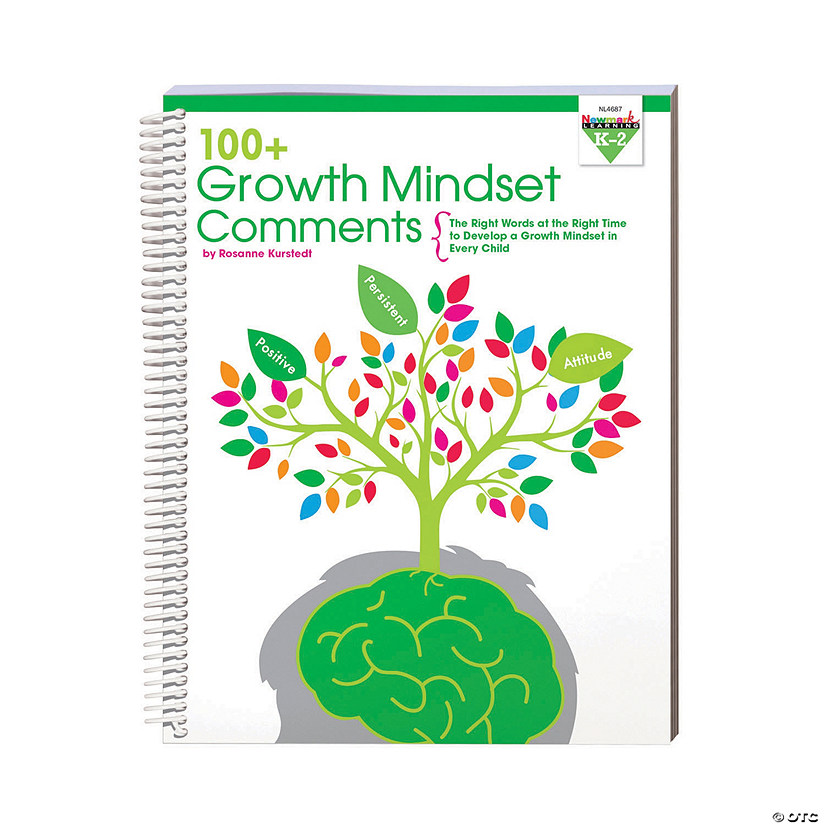 Newmark Learning 100+ Growth Mindset Comments - Kindergarten/2nd Grade Image