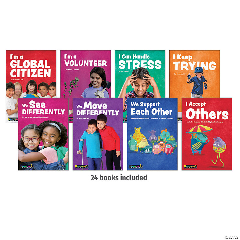 Newmark Learning MySELF Complete Single-Copy Small Book, Set of 24 Titles, Grades 1-2 Image