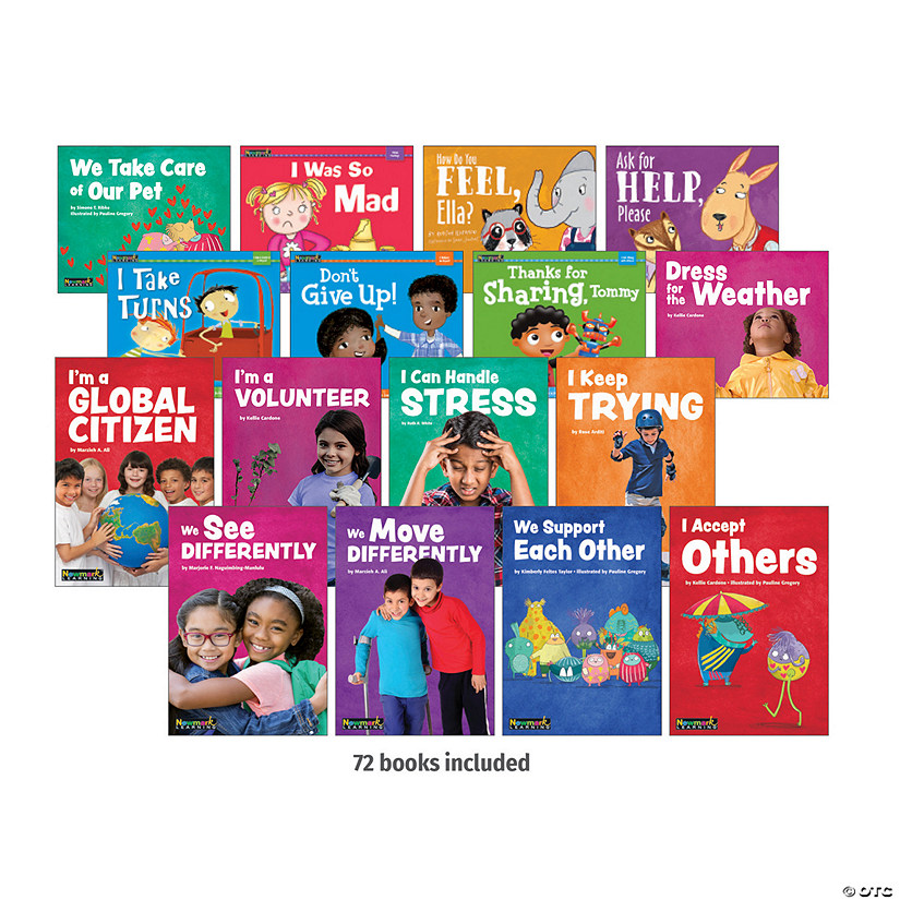 Newmark Learning MySELF Complete Single-Copy Small Book, Set of 72 Titles, Grades PK-2 Image