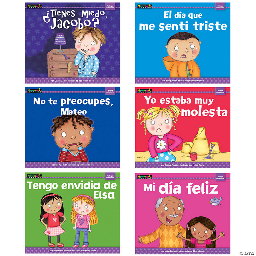 Newmark Learning MySELF Readers: I Have Feelings, Small Book, Spanish, Set of 6 Image