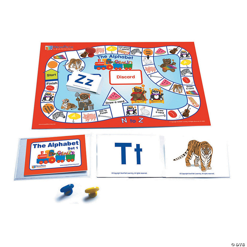 NewPath Learning Language Arts Games - The Alphabet, Grades K-1 Image