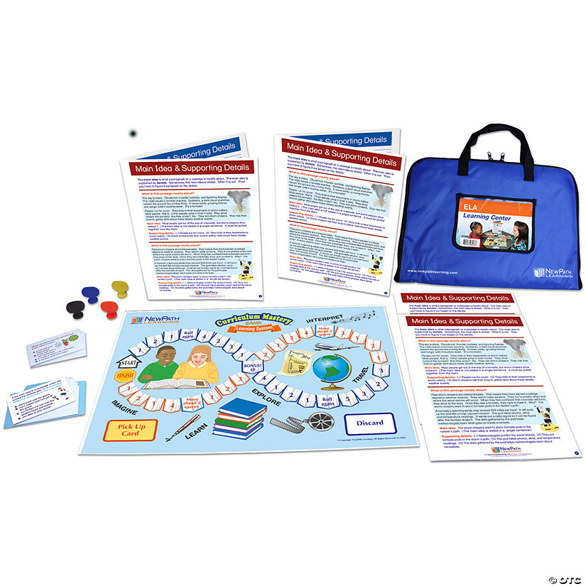 NewPath Learning Main Idea and Supporting Details Learning Center, Grade 3-5 Image