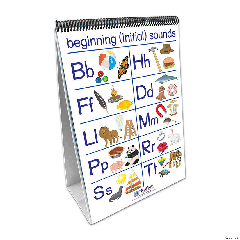 NewPath Learning Phonemic Awareness Curriculum Mastery&#174; Flip Chart Set - Early Childhood Image