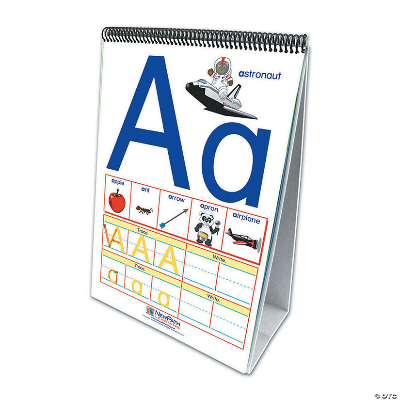 NewPath Learning The Alphabet Curriculum Mastery&#174; Flip Chart Set - Early Childhood Image