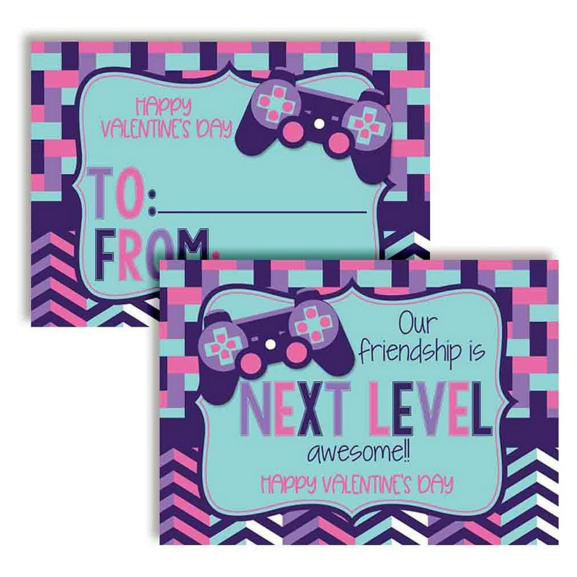 Next Level Classroom Valentines 30pc. by AmandaCreation Image