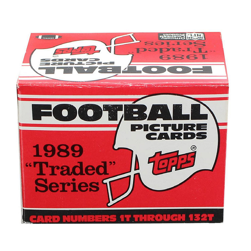 NFL 1989 Topps Football Traded Series - Set of 132 Cards Image