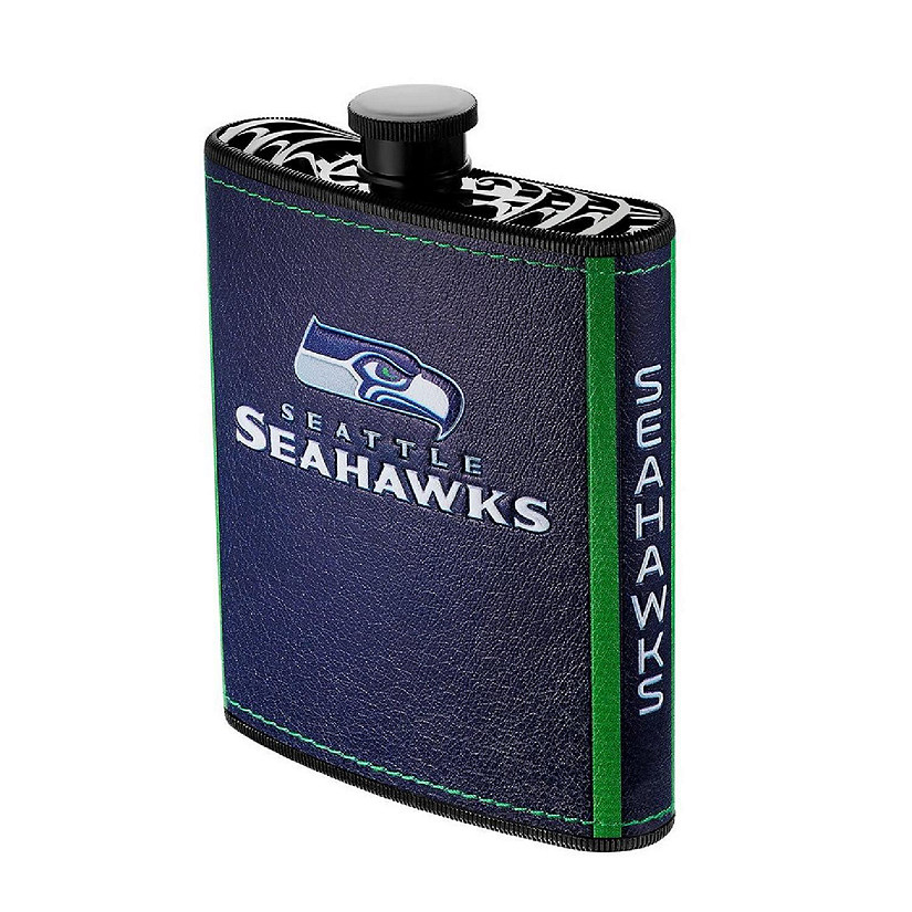 NFL 2pc Flask 7oz. with Funnel Seattle Seahawks Image