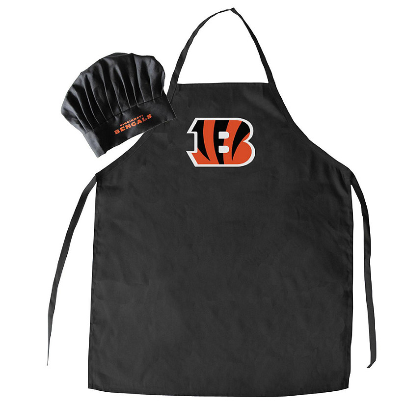 NFL Apron & Chef Hat Combo Cincinnati Bengals Oriental Trading