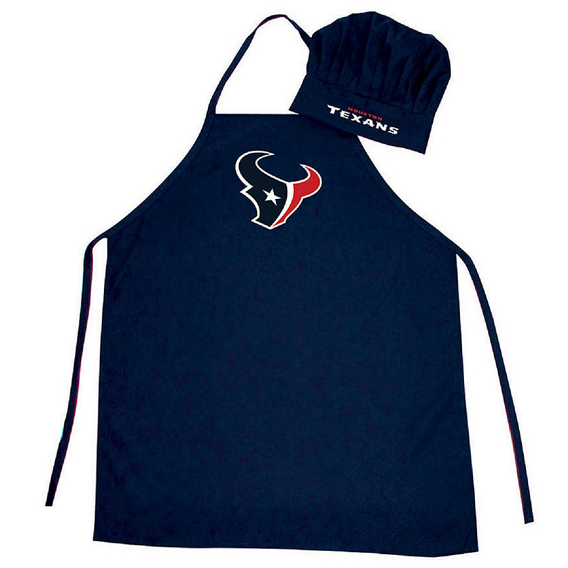 NFL Apron & Chef Hat Combo Houston Texans Oriental Trading
