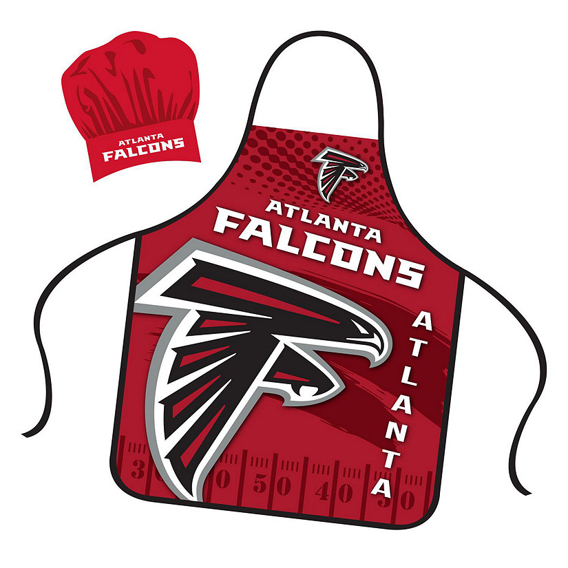 NFL Apron and Chef Hat Set Atlanta Falcons Oriental Trading