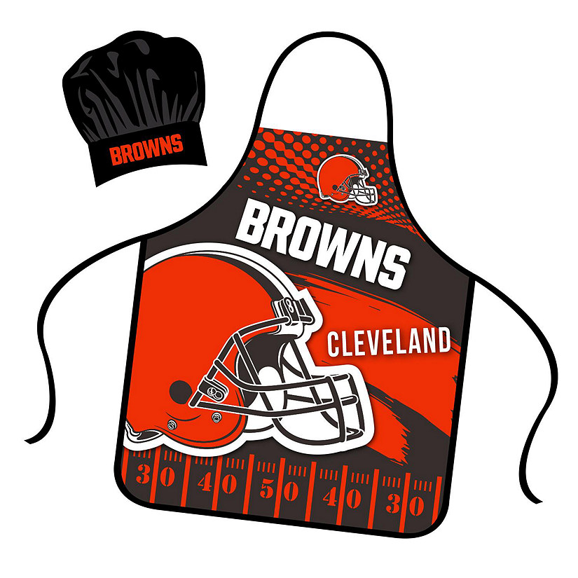 NFL Apron and Chef Hat Set Cleveland Browns