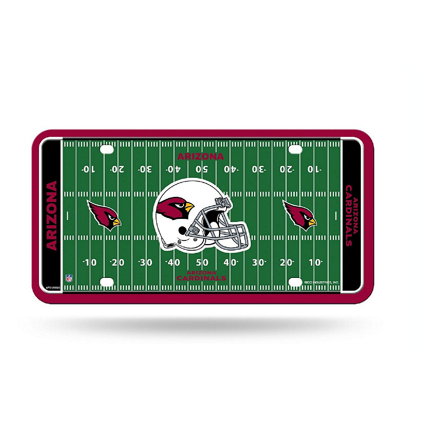 NFL Arizona Cardinals Field License Plate Image