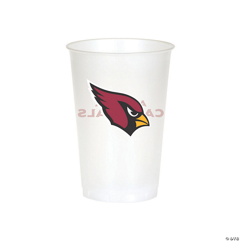 Nfl Arizona Cardinals Plastic Cups - 24 Ct. Image