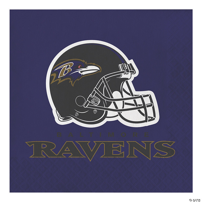 Nfl Baltimore Ravens Napkins 48 Count Image
