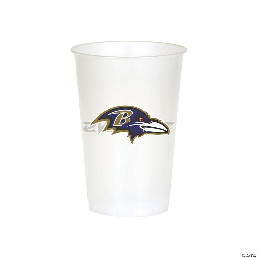 Nfl Baltimore Ravens Plastic Cups - 24 Ct. Image