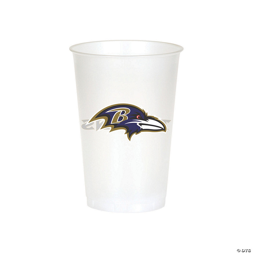 NFL Baltimore Ravens Plastic Cups - 24 Ct. Image