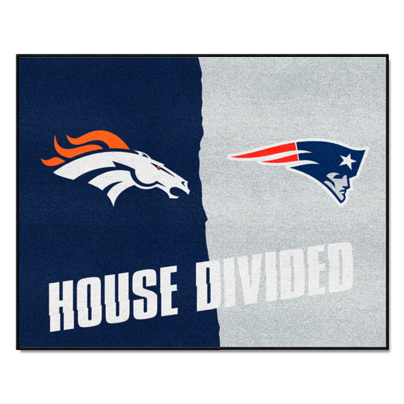 NFL Cowboys / Eagles House Divided Rug