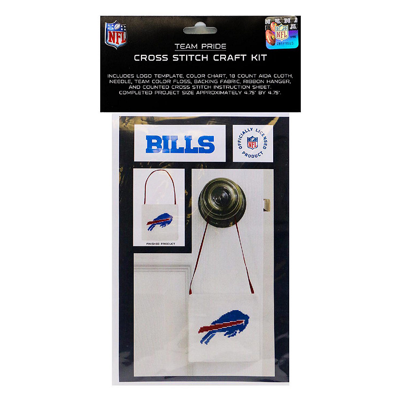 Officially Licensed NFL Team Color Sign - Buffalo Bills