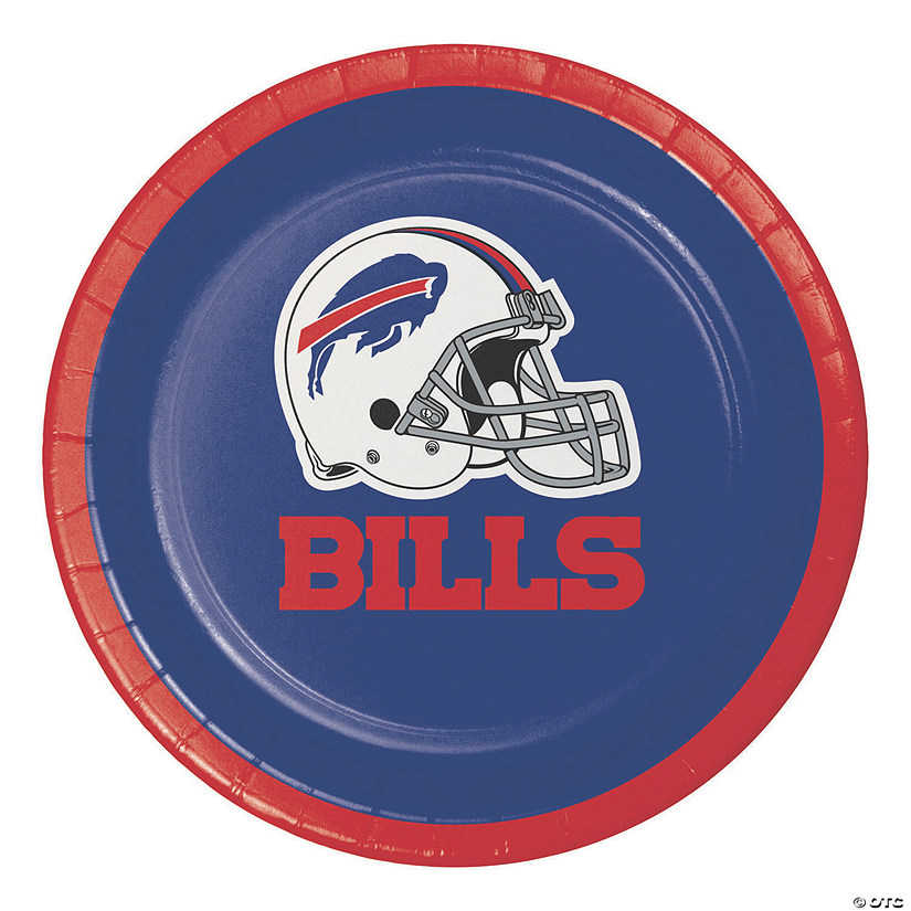 Nfl Buffalo Bills Dessert Plates - 24 Ct. Image