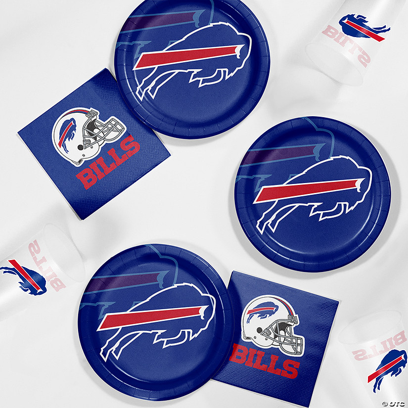 Nfl Buffalo Bills Tailgating Kit For 8 Guests Oriental Trading