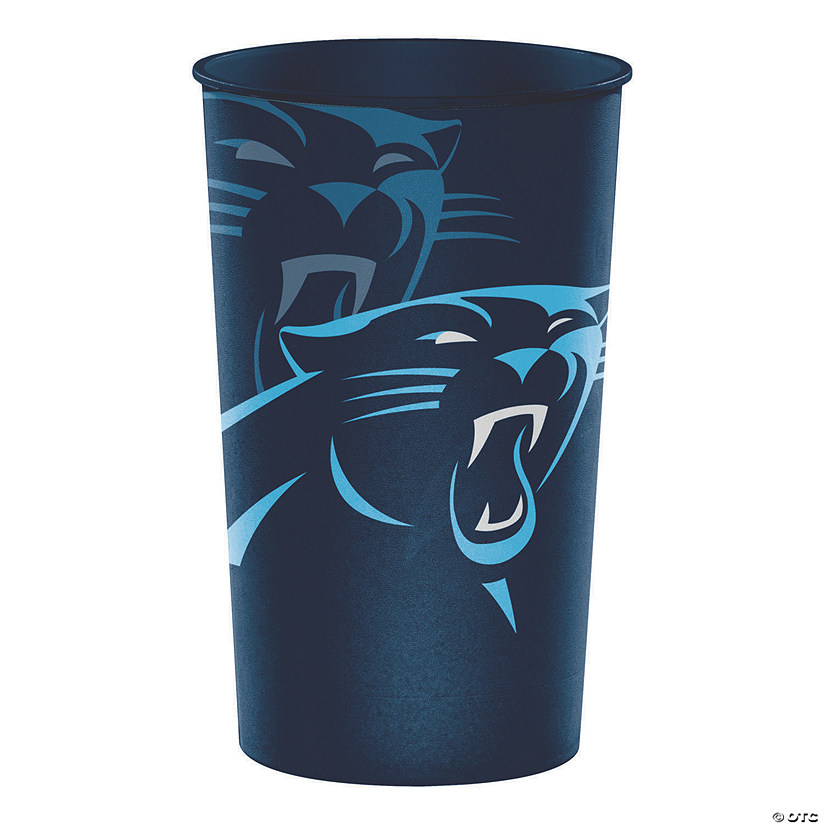 Nfl Carolina Panther Souvenir Plastic Cups - 8 Ct. Image