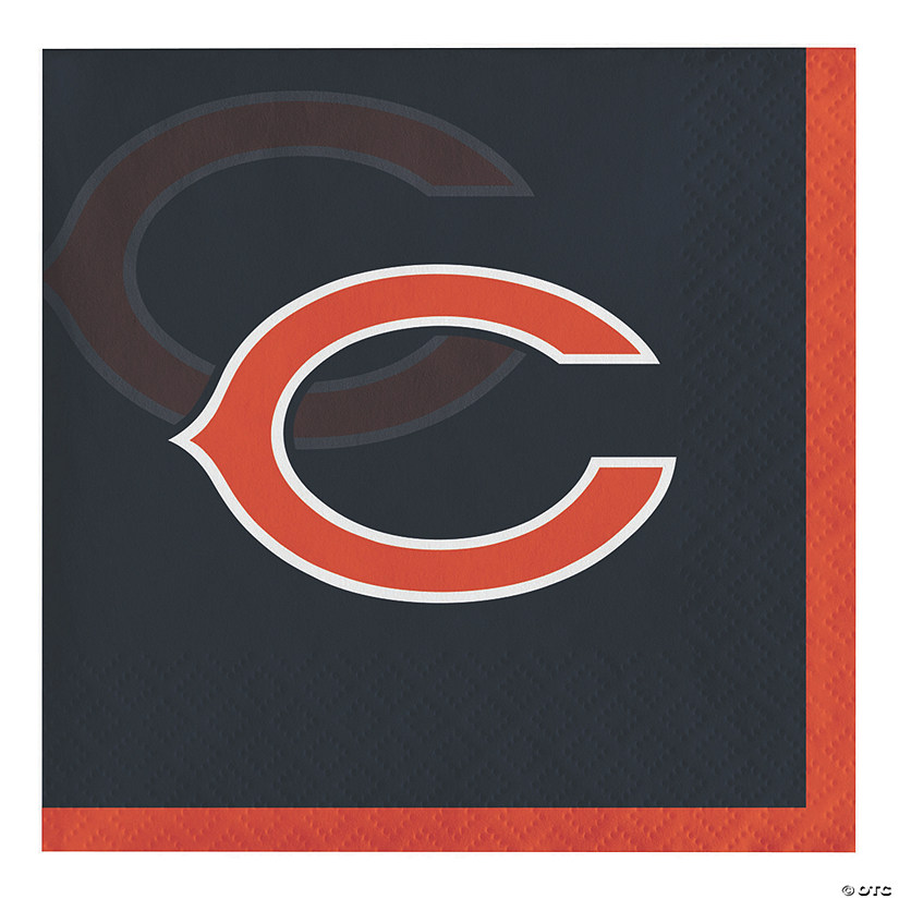 NFL Chicago Bears Beverage Napkins 48 Count Image