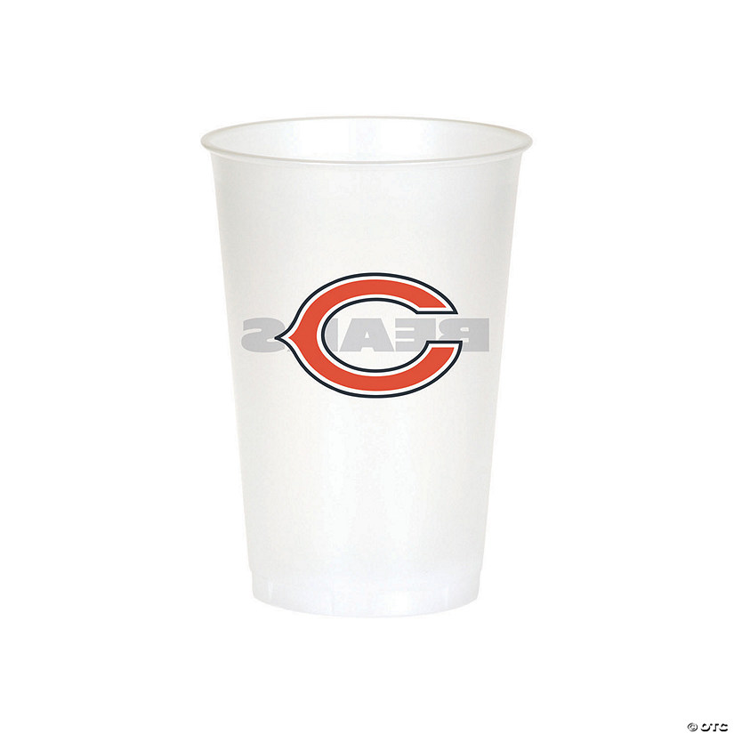 Nfl Chicago Bears Plastic Cups - 24 Ct. Image