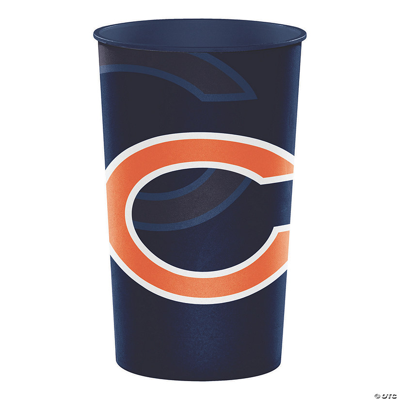 Nfl Chicago Bears Souvenir Plastic Cups - 8 Ct. Image