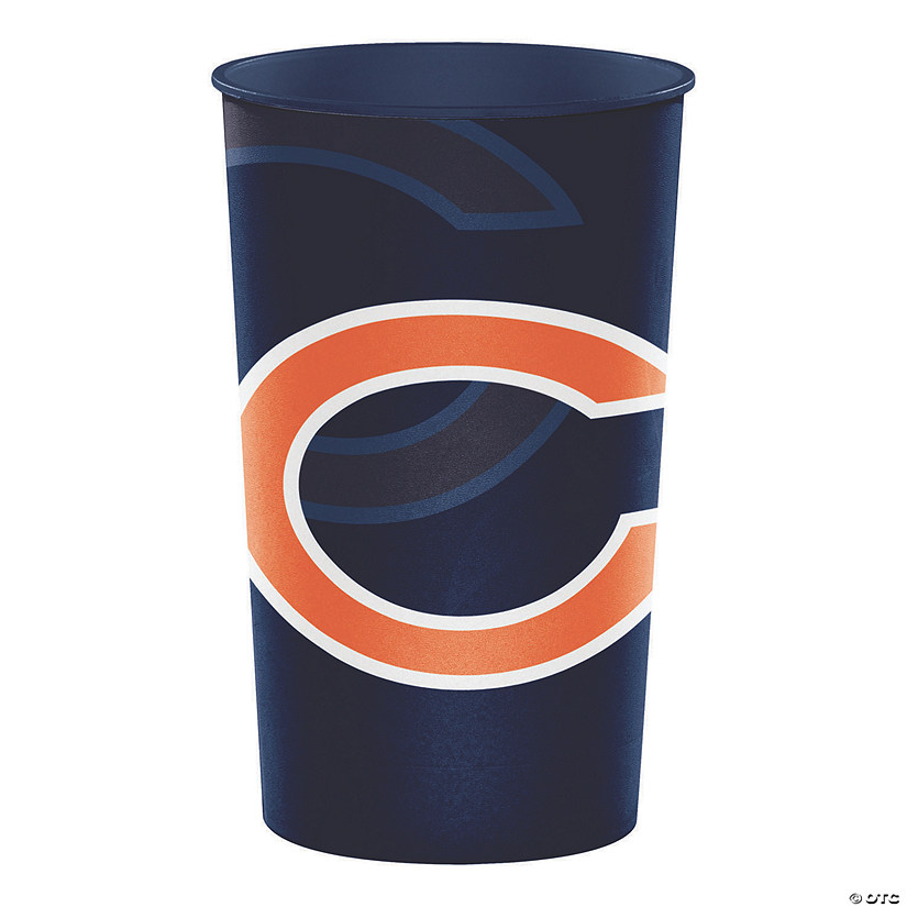Nfl Chicago Bears Souvenir Plastic Cups 8 Ct. Oriental Trading
