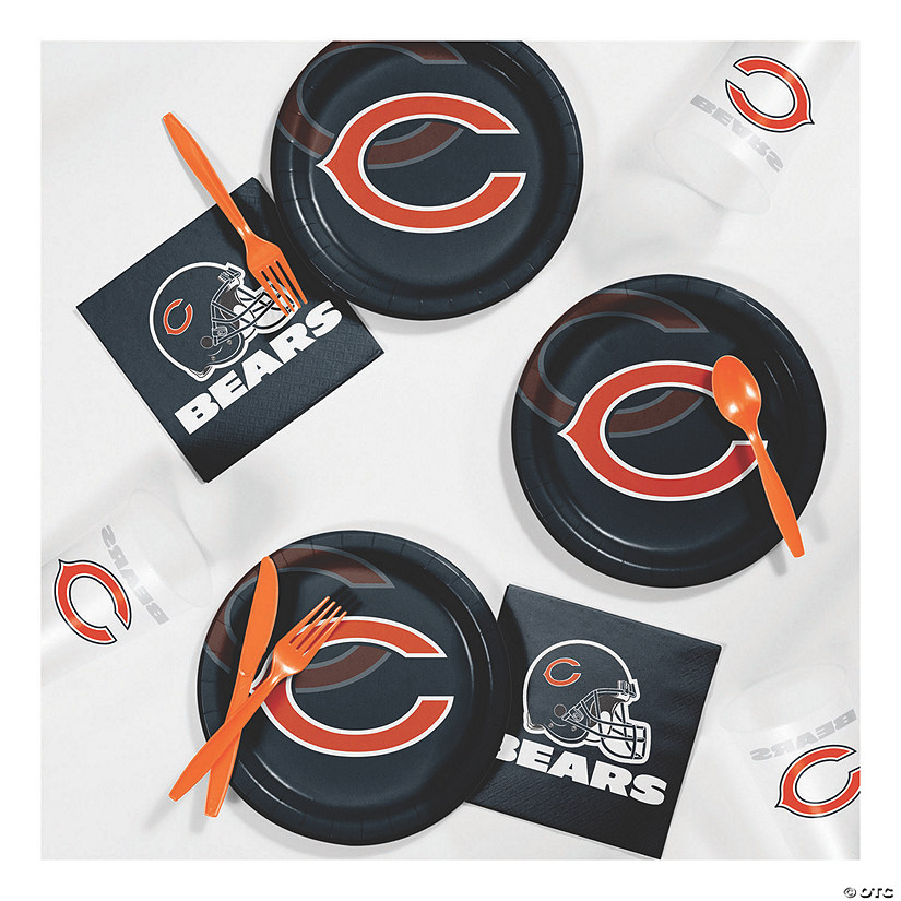 Nfl Chicago Bears Tailgating Kit  For 8 Guests Image