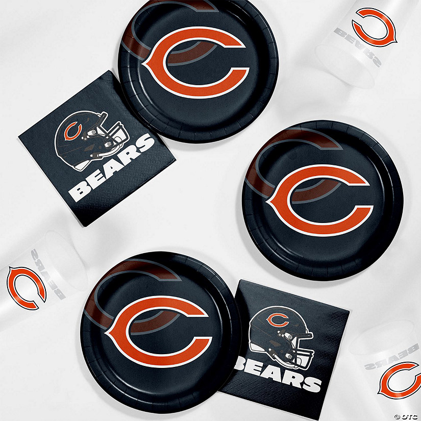 NFL Chicago Bears Tailgating Kit For 8 Guests Oriental Trading