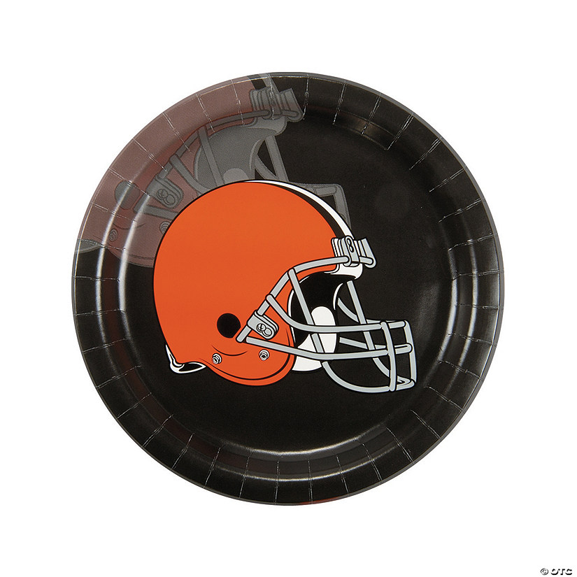NFL® Cleveland Browns™ Paper Dinner Plates | Oriental Trading