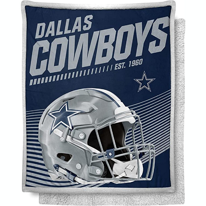 Dallas cowboys sherpa blanket hot sale