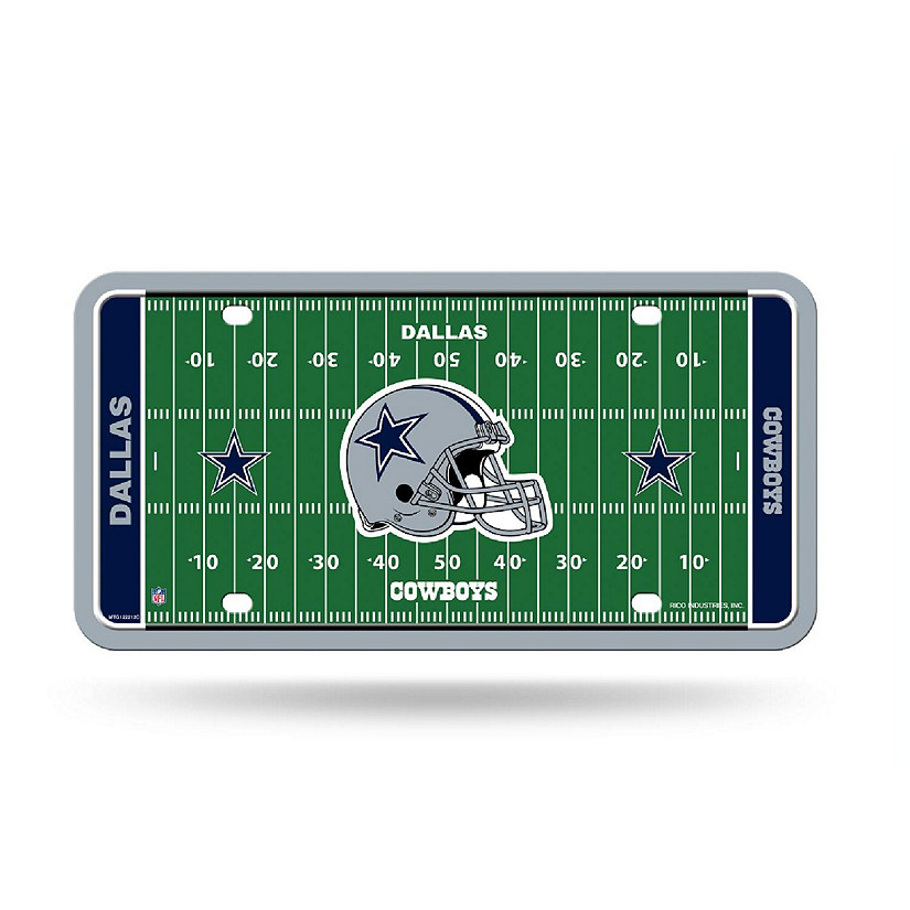 NFL Dallas Cowboys Field License Plate Image
