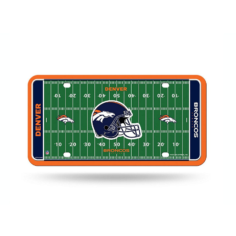 NFL Denver Broncos Field License Plate Image
