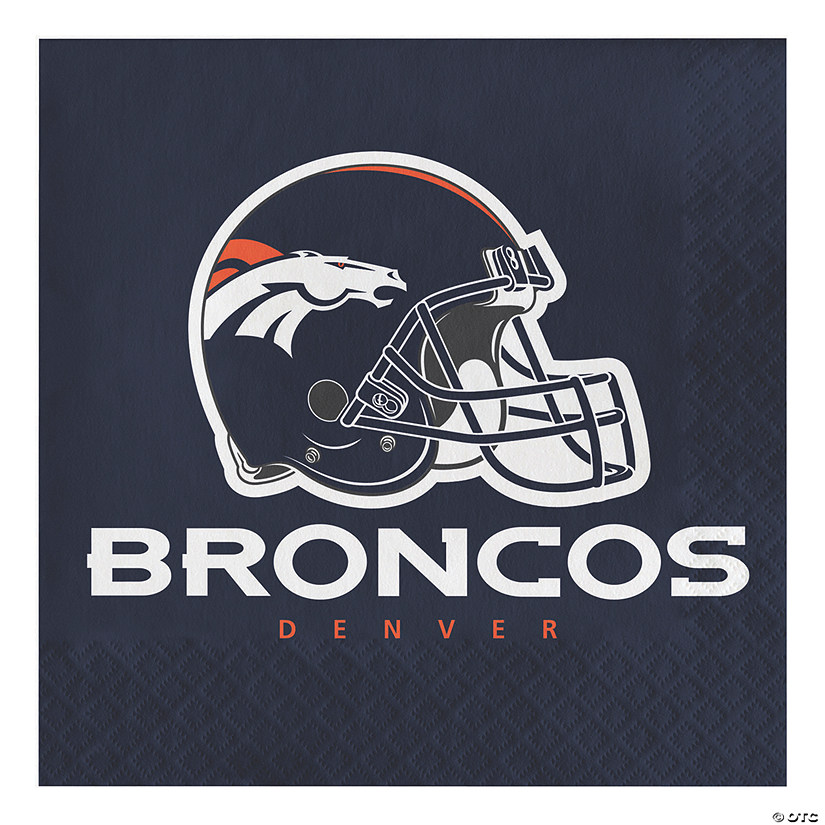 Nfl Denver Broncos Napkins 48 Count Image