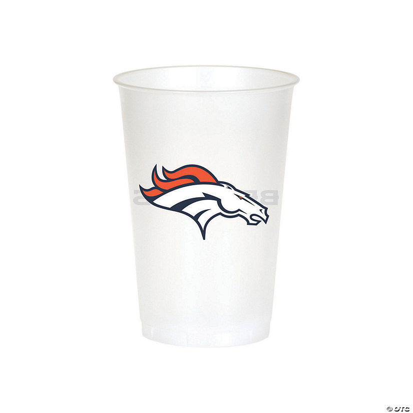 NFL Denver Broncos Plastic Cups - 24 Ct. Image