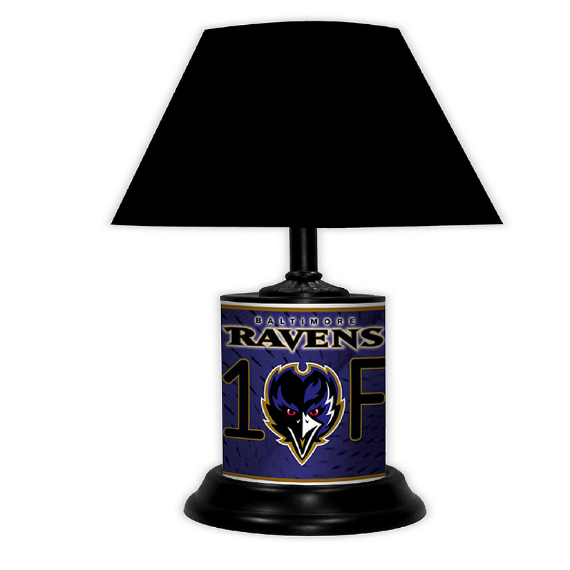 NFL Desk Lamp, Baltimore Ravens Oriental Trading