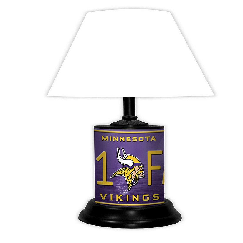 NFL Desk Lamp, Minnesota Vikings Image