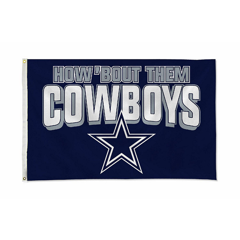 Rico Industries NFL Standard 3' x 5' Banner Flag Single Sided - Indoor or  Outdoor - Home Décor